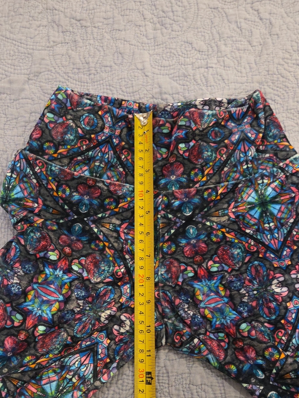 Warrior Within Designs x Love on Haight Ellie Paisley "Cathedral" Velvet Flares! - Picture 5 of 9
